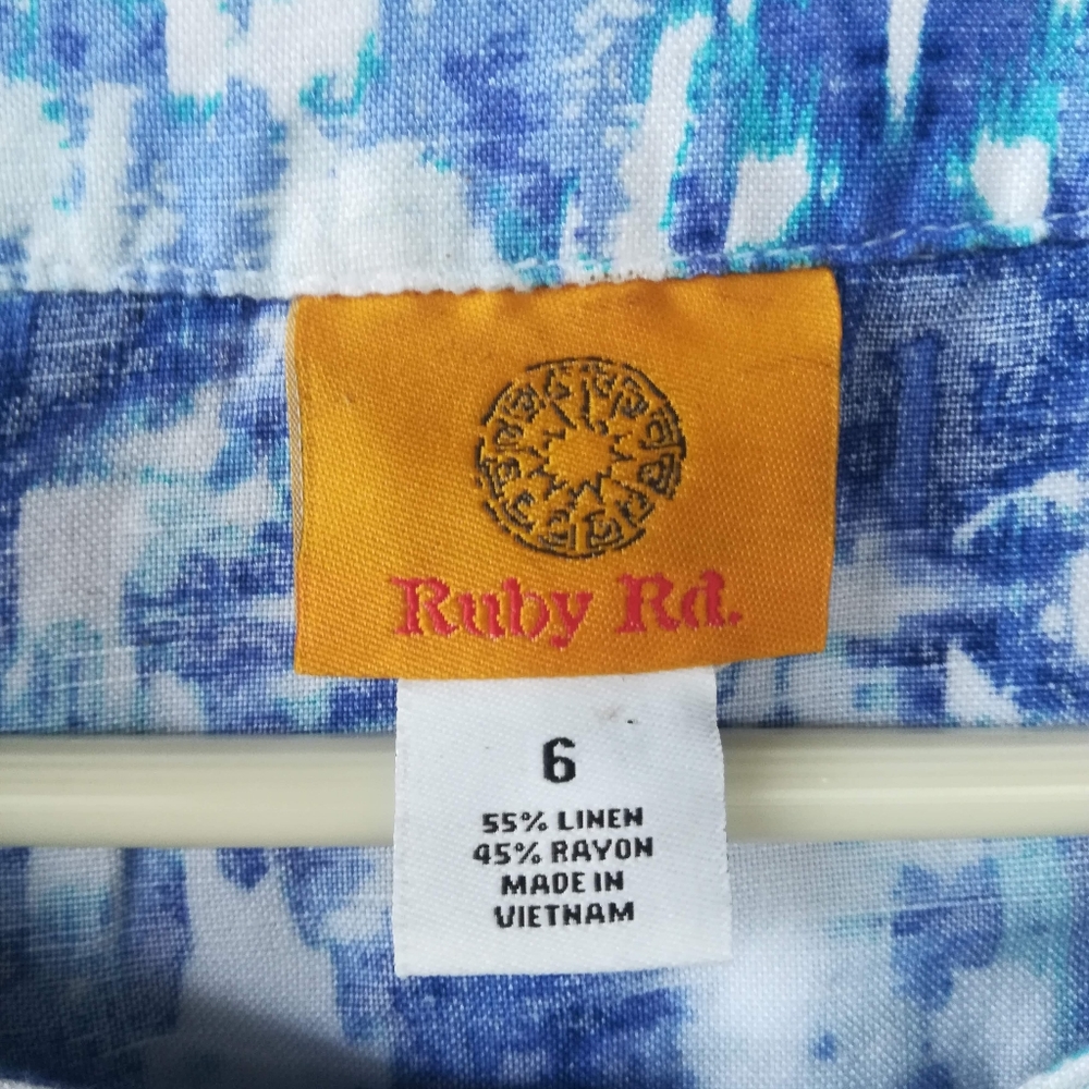 Blue And White Jacket From Ruby Rd. - image 5